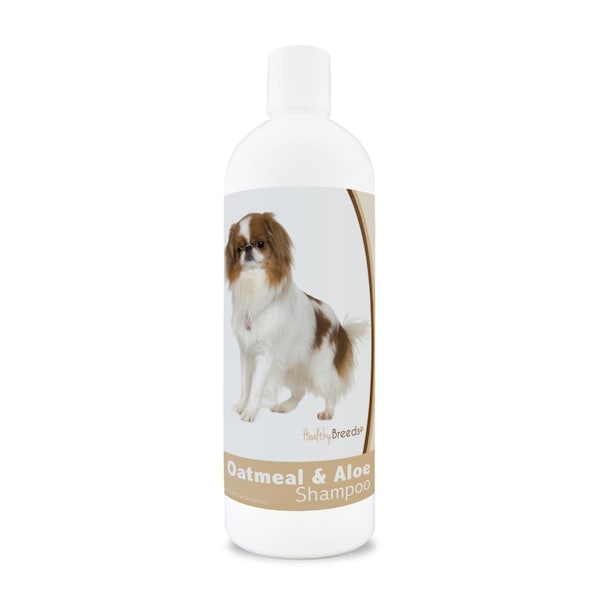 Healthy Breeds 16 oz Japanese Chin Oatmeal Shampoo with Aloe 840235109327 - main